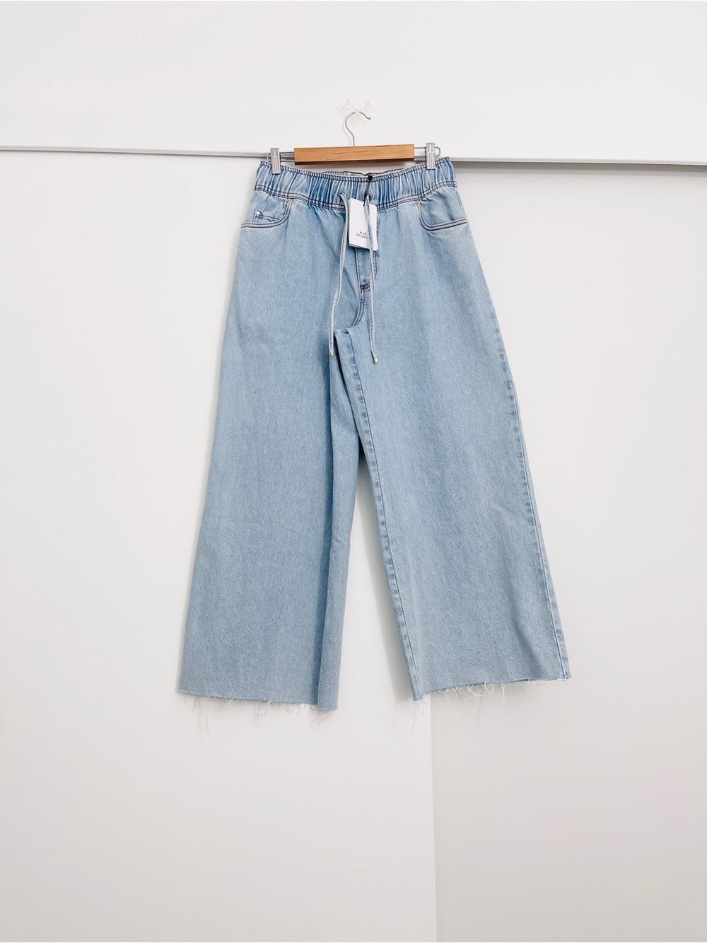 NWT AJE Studio Flynn Crop Denim Jeans Size US 6 / AU 10